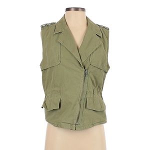 Madewell Green Vest / Sleeveless Jacket